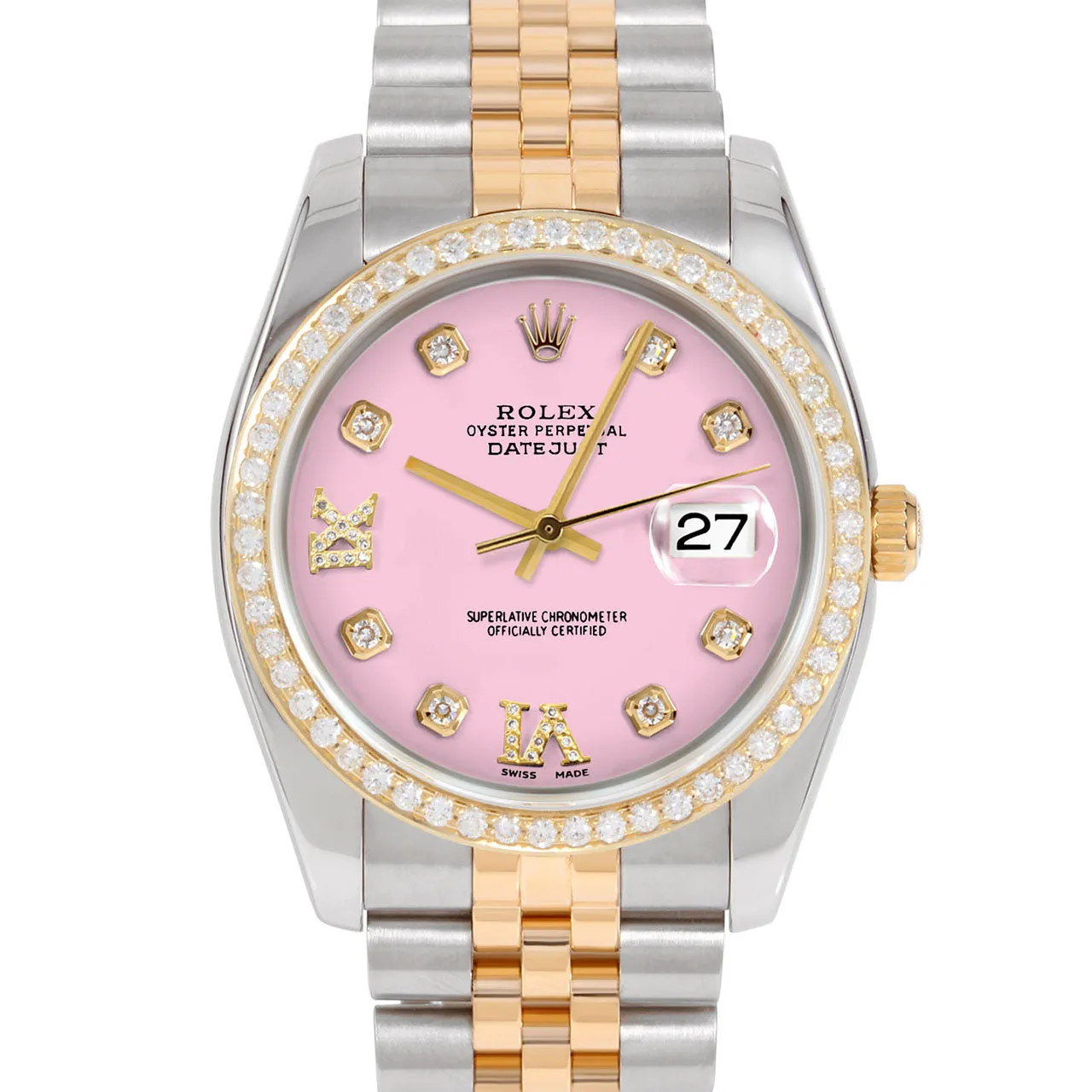Rolex Datejust 36mm | 116233-PNK-8DR69-BDS-JBL