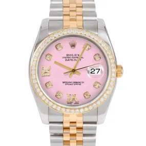 Rolex Datejust 36mm | 116233-PNK-8DR69-BDS-JBL