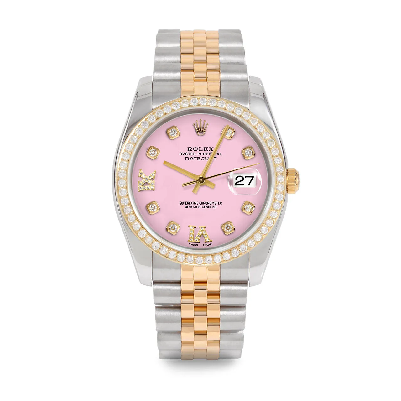 Rolex Datejust 36mm | 116233-PNK-8DR69-BDS-JBL