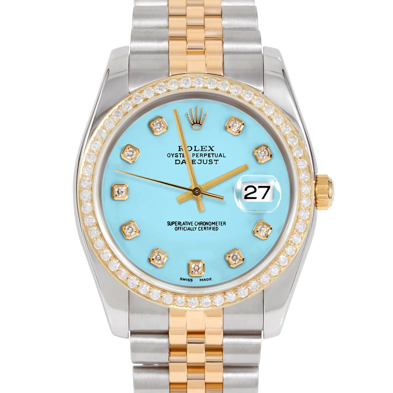 Rolex Datejust 36mm | 116233-TRQ-DIA-AM-BDS-JBL