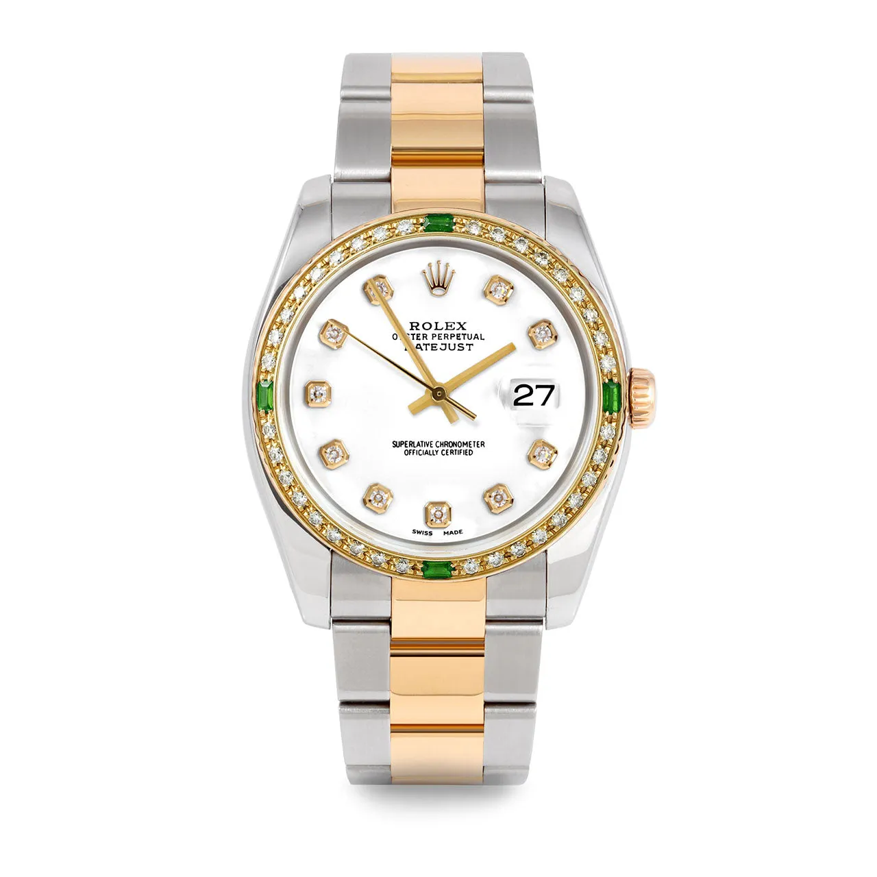 Rolex Datejust 36mm | 116233-WHT-DIA-AM-4EMD-OYS