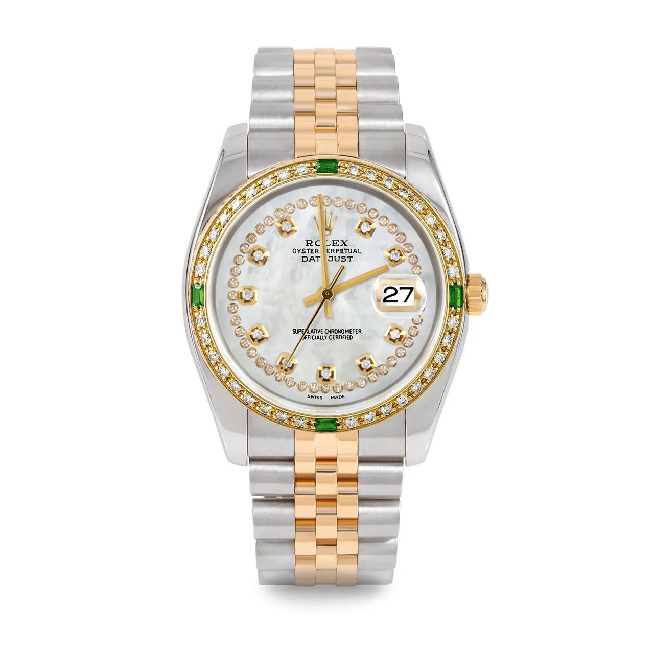 Rolex Datejust 36mm | 116233-WMOP-STRD-4EMD-JBL