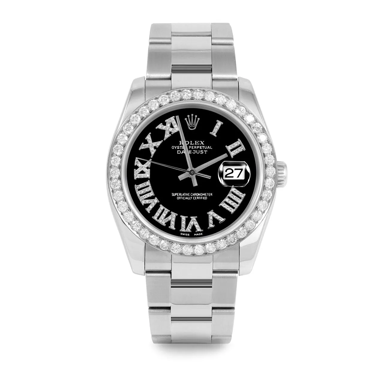 Rolex Datejust 36mm | 116234-BLK-FDR-25CT-OYS
