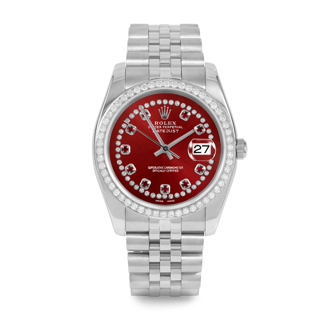 Rolex Datejust 36mm | 116234-RED-STRR-BDS-JBL