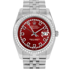 Rolex Datejust 36mm | 116234-RED-STRR-BDS-JBL