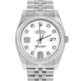 Rolex Datejust 36mm | 116234-WHT-8DA69-BDS-JBL