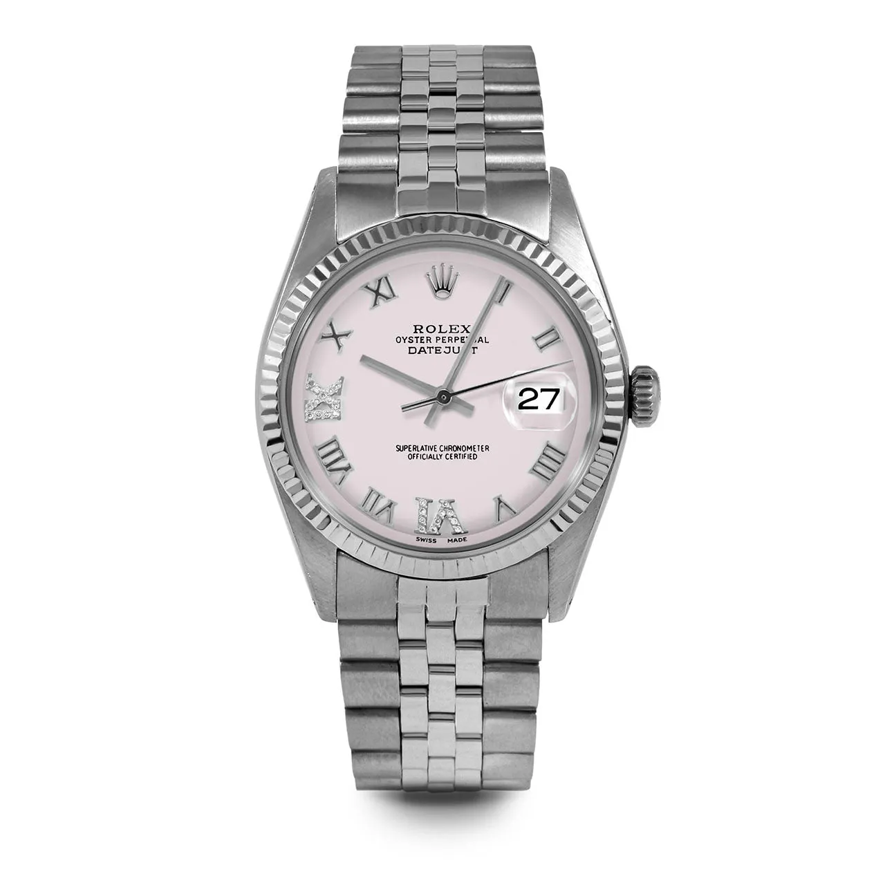 Rolex Datejust 36mm | 1601-SS-PNK-RDR69-FLT-JBL