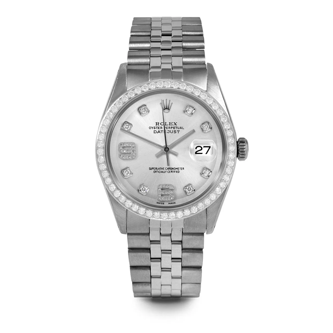 Rolex Datejust 36mm | 1601-SS-SLV-8DA69-BDS-JBL