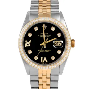 Rolex Datejust 36mm | 16013-BLK-8DR69-BDS-JBL