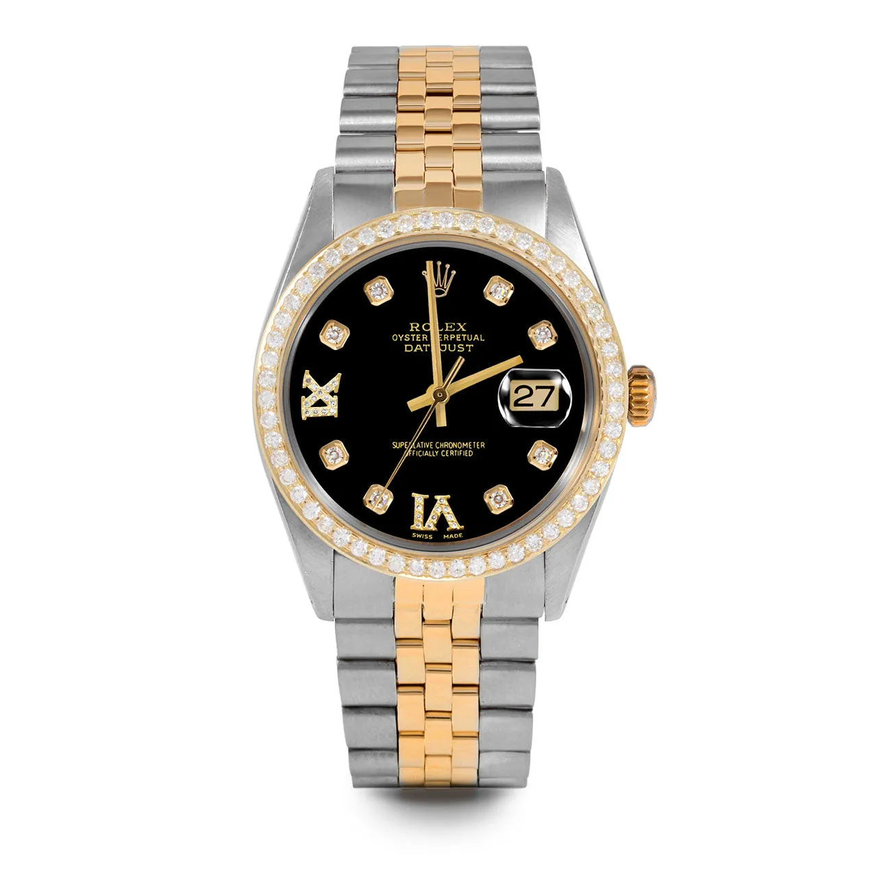 Rolex Datejust 36mm | 16013-BLK-8DR69-BDS-JBL