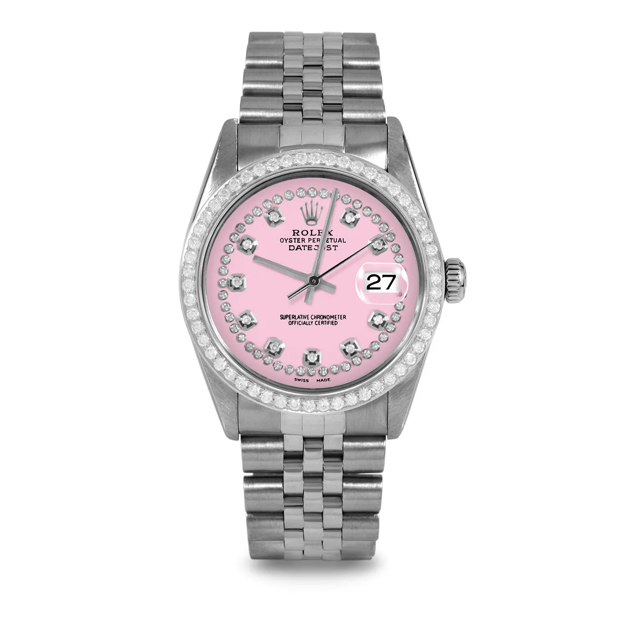 Rolex Datejust 36mm | 16014-PNK-STRD-BDS-JBL