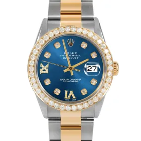 Rolex Datejust 36mm | 16233-BLU-8DR69-25CT-OYS
