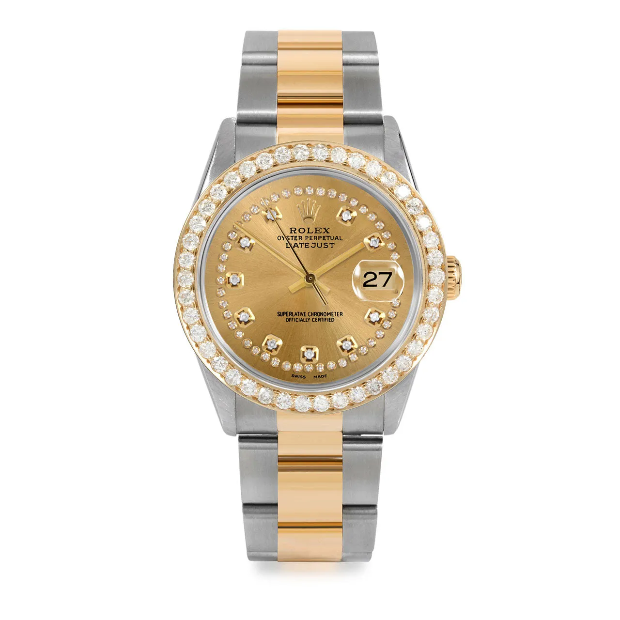 Rolex Datejust 36mm | 16233-CHM-STRD-25CT-OYS