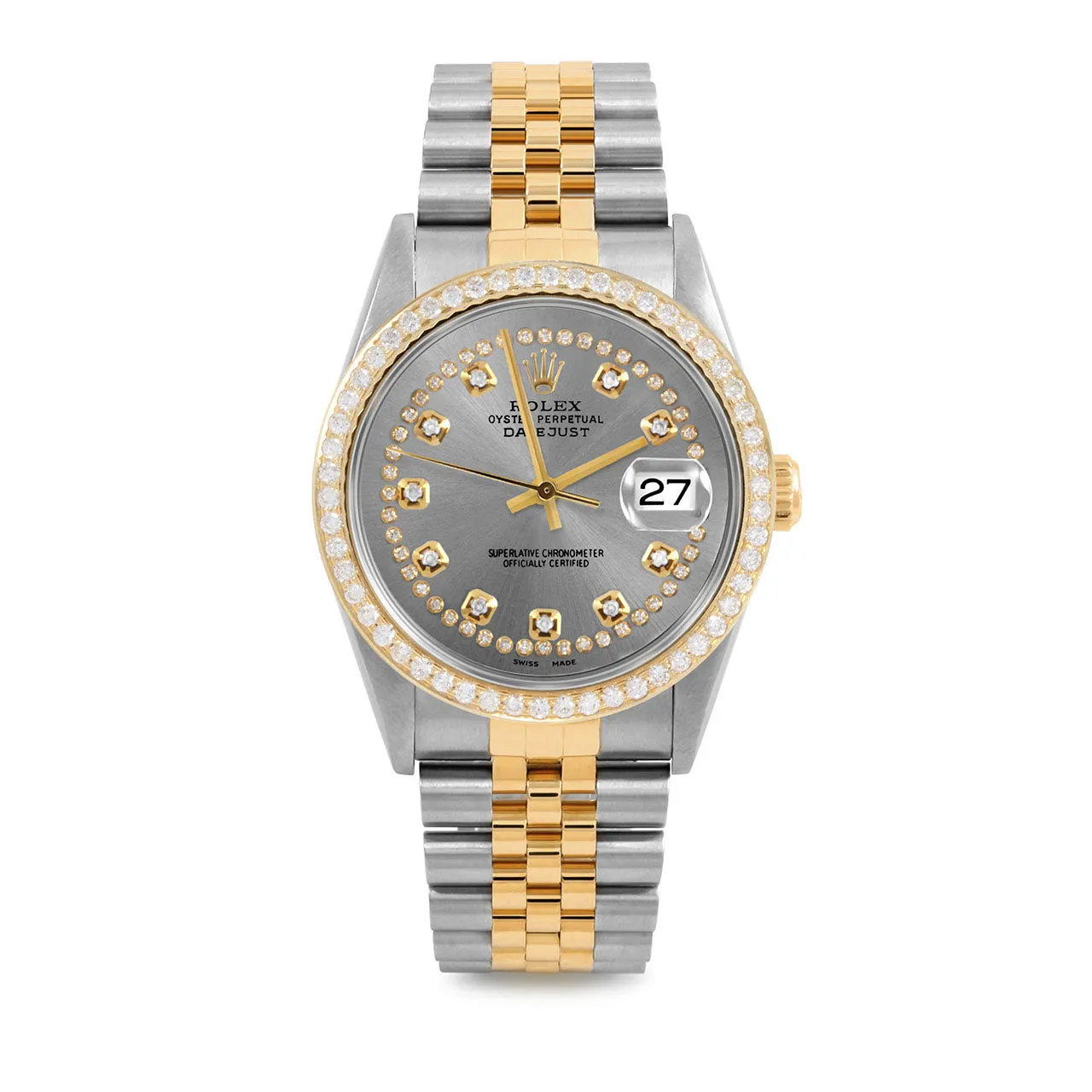 Rolex Datejust 36mm | 16233-SLT-STRD-BDS-JBL