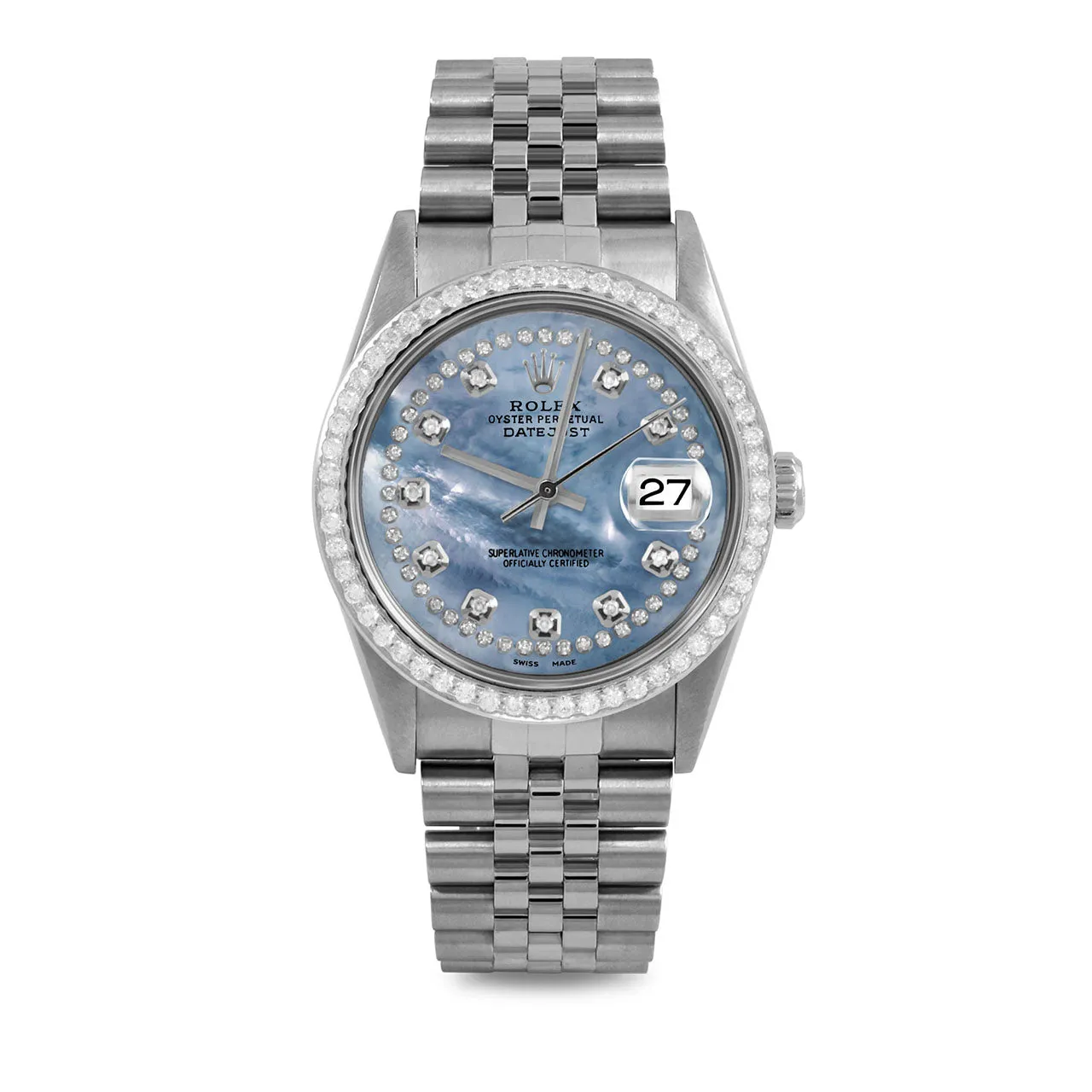 Rolex Datejust 36mm | 16234-BLMOP-STRD-BDS-JBL