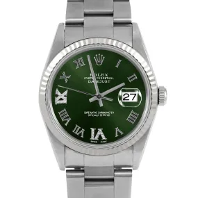 Rolex Datejust 36mm | 16234-GRN-RDR69-FLT-OYS