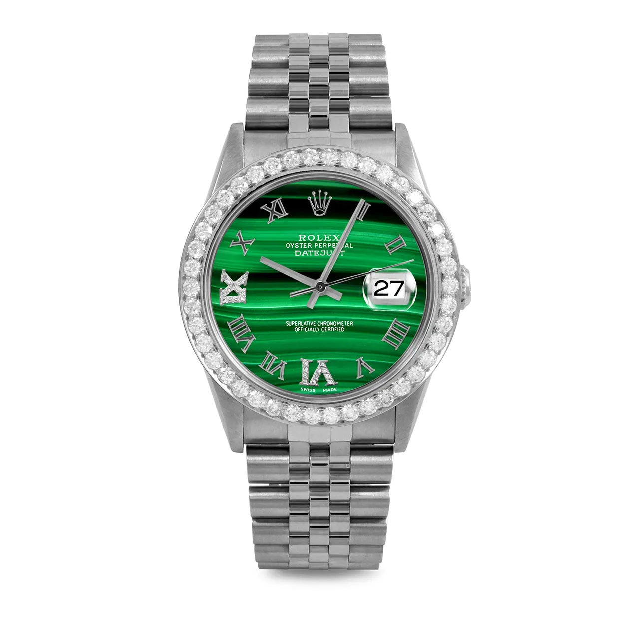 Rolex Datejust 36mm | 16234-MLC-RDR69-25CT-JBL