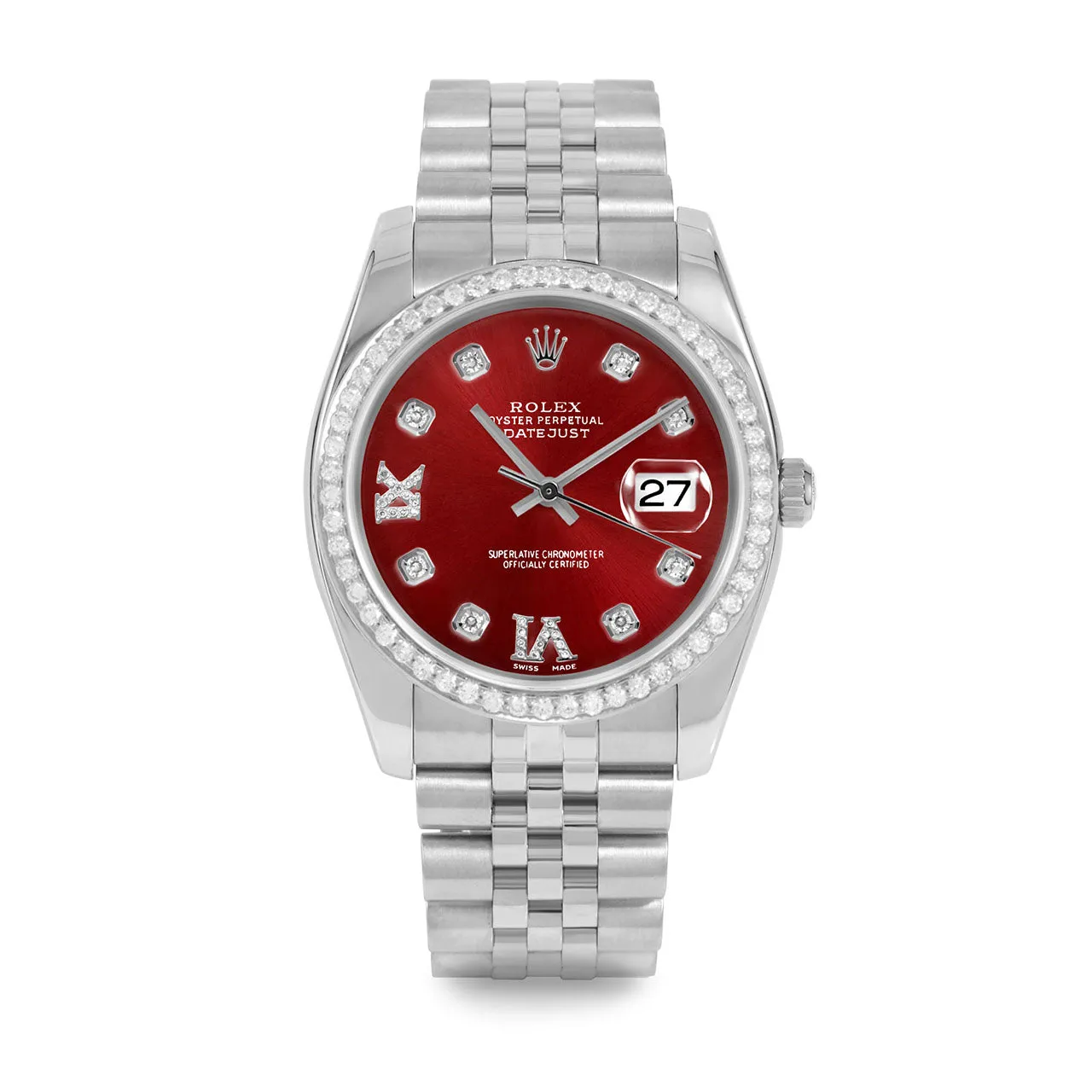 Rolex Datejust 36mm | 16234-RED-8DR69-BDS-JBL