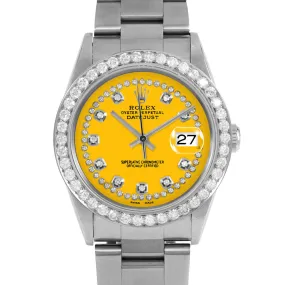 Rolex Datejust 36mm | 16234-YLW-STRD-25CT-OYS