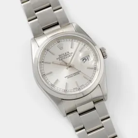 Rolex Datejust Silver Dial Reference 16200