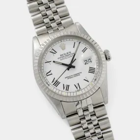 Rolex Datejust White Buckley Dial 16030