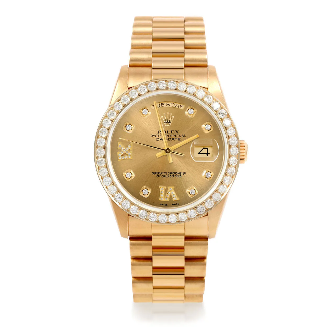Rolex Day-Date 36mm | 18038-CHM-8DR69-25CT-PRS