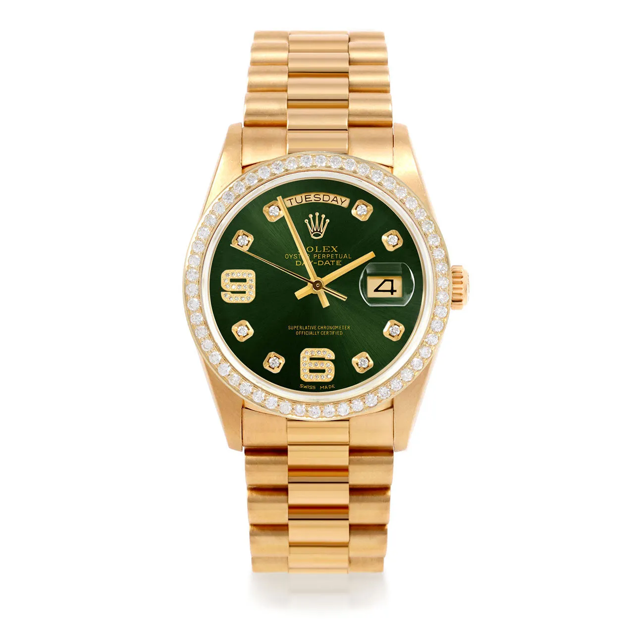 Rolex Day-Date 36mm | 18038-GRN-8DA69-BDS-PRS
