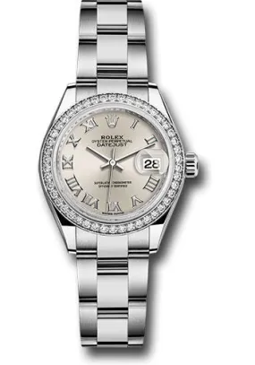 Rolex Lady Datejust Automatic Silver Dial Ladies Oyster Watch 279384SRO