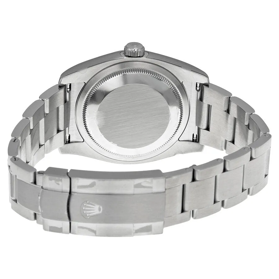 Rolex Oyster Perpetual 36 mm Rhodium Dial Stainless Steel Bracelet Automatic Men's Watch 116000RSO