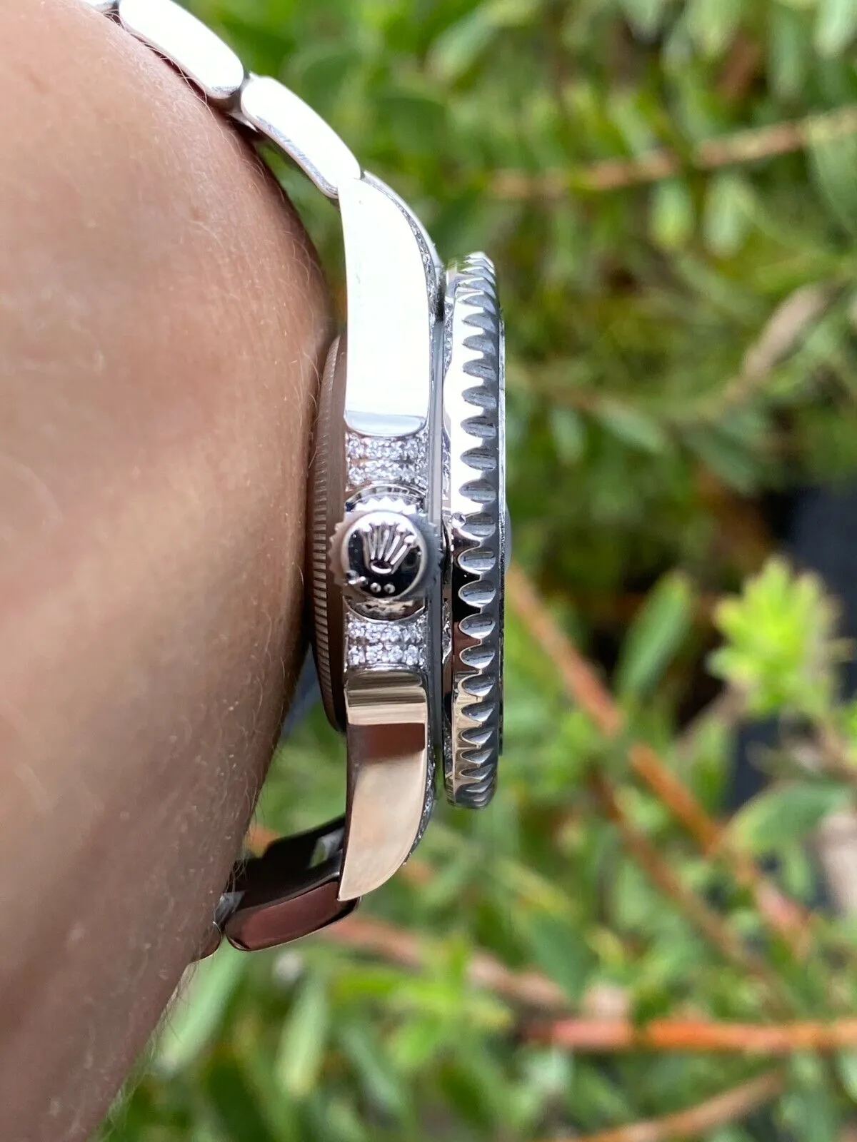 Rolex Submariner 116610LN Steel 116659SABR Natural VS / F Diamonds Sapphires