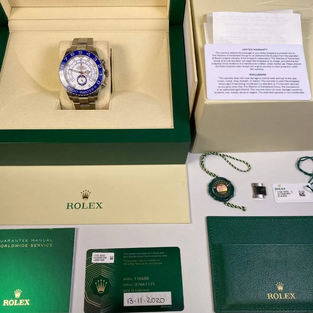 Rolex Yacht-Master II 116680 (2020)