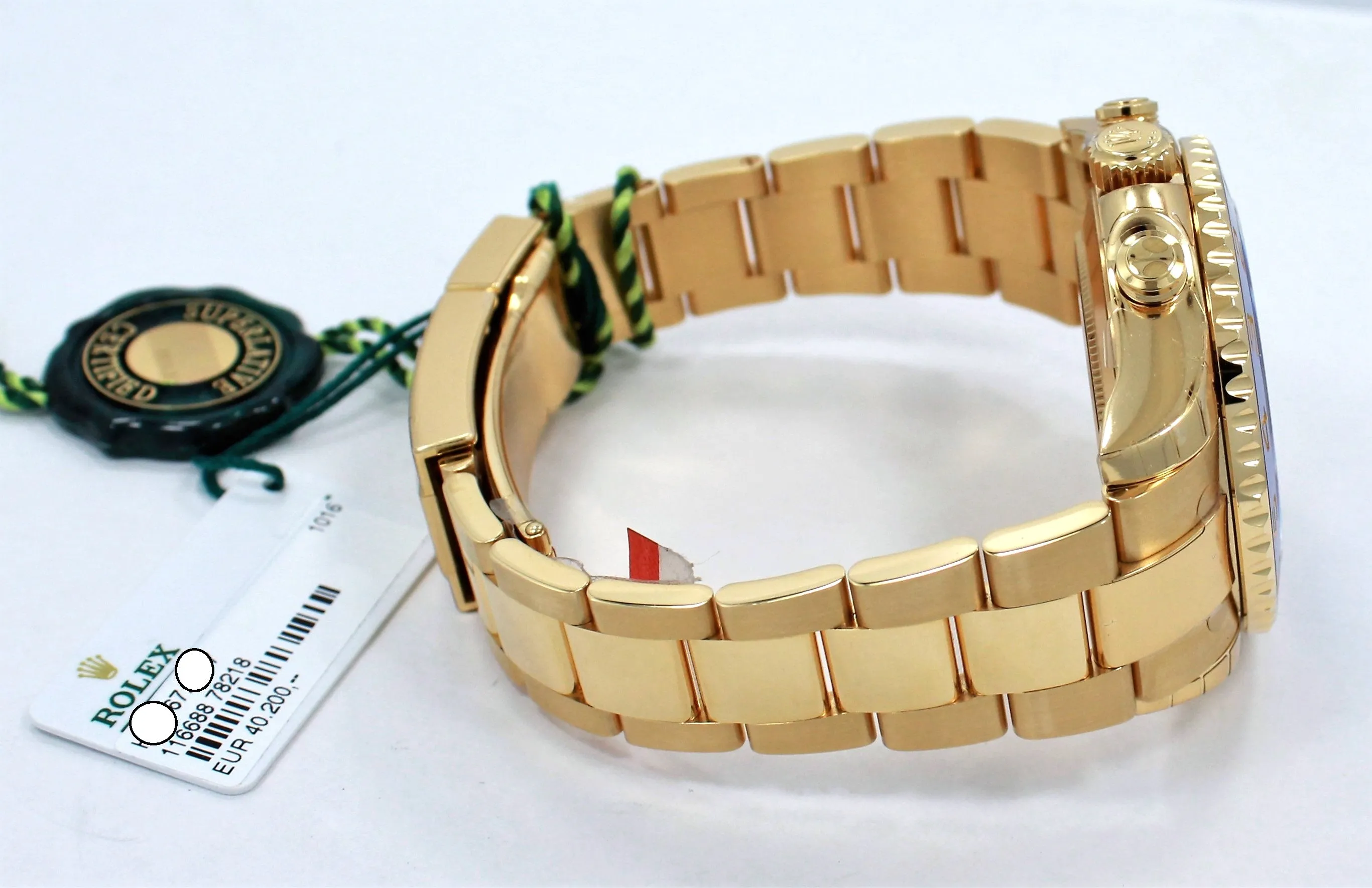 Rolex Yacht-Master II 116688 18K Yellow Gold UNWORN FULLY STICKRED