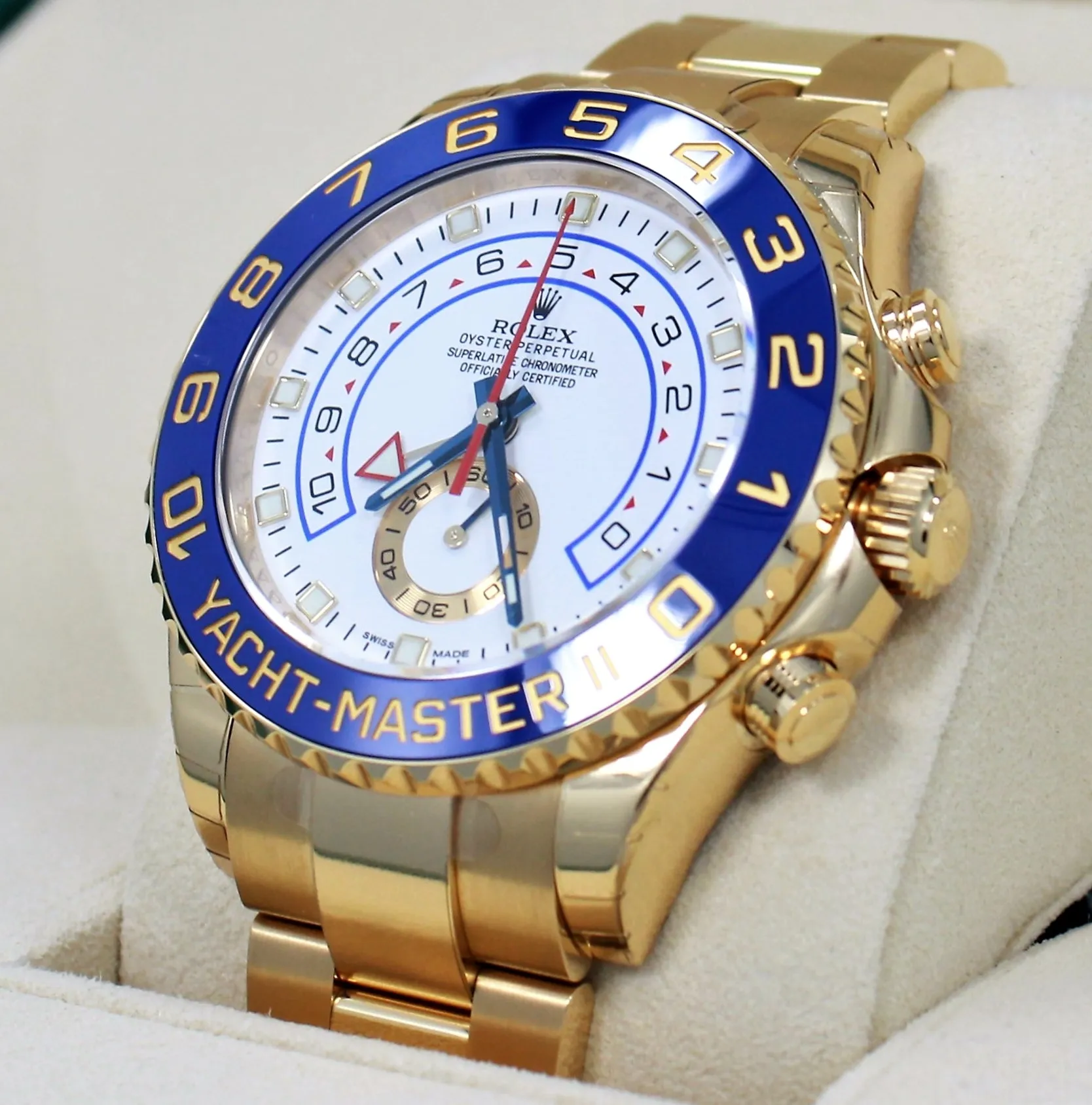 Rolex Yacht-Master II 116688 18K Yellow Gold UNWORN FULLY STICKRED
