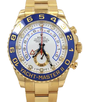 Rolex Yacht-Master II 116688 18K Yellow Gold UNWORN FULLY STICKRED