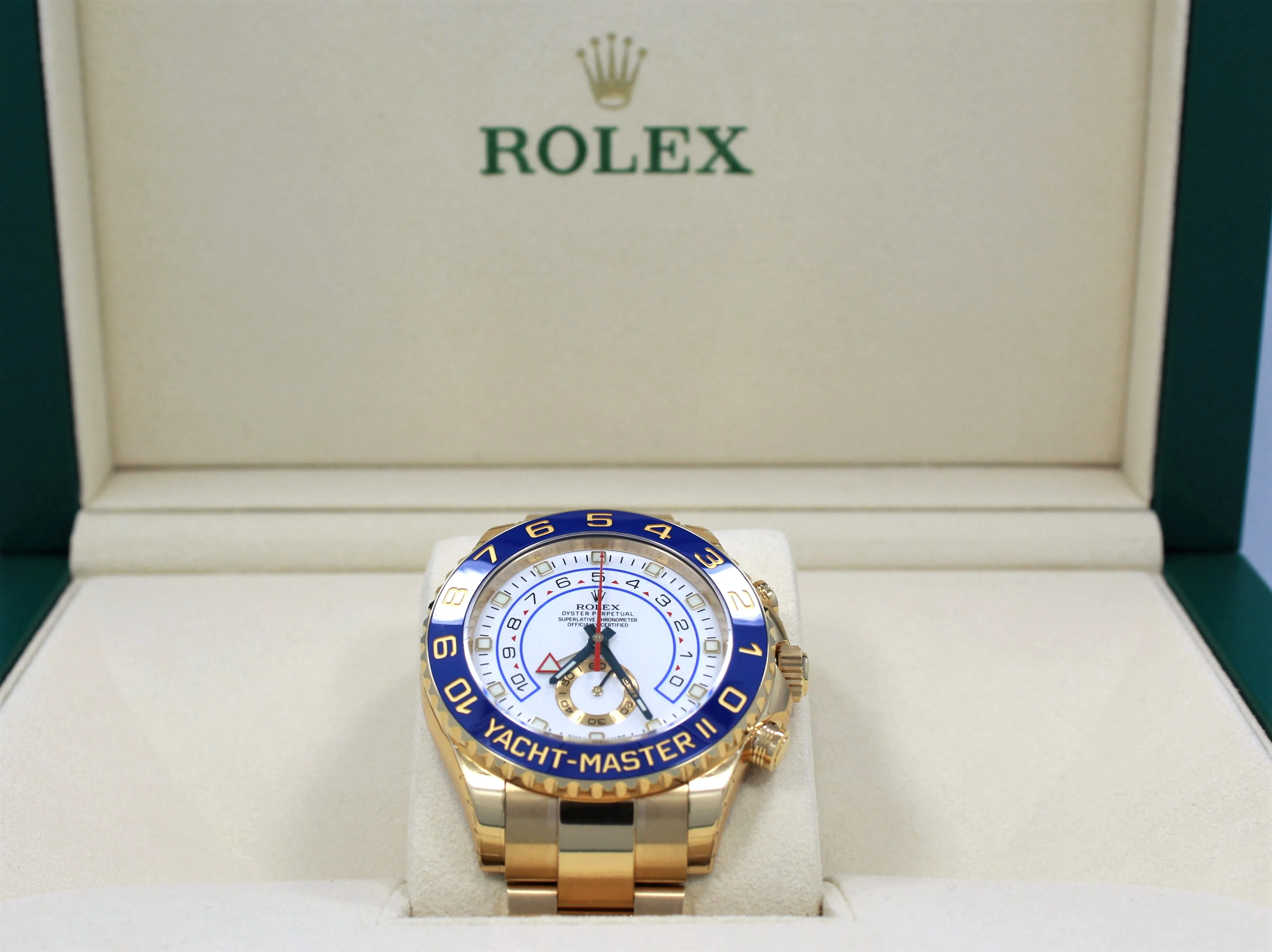 Rolex Yacht-Master II 116688 18K Yellow Gold UNWORN FULLY STICKRED