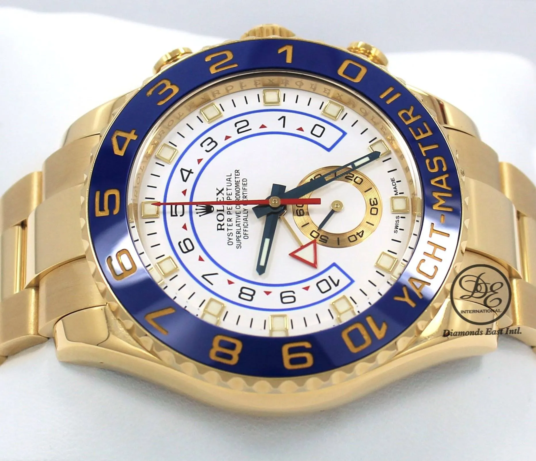 Rolex Yacht Master II 116688 18K Yellow Gold Watch / Rubber B Band Watch MINT