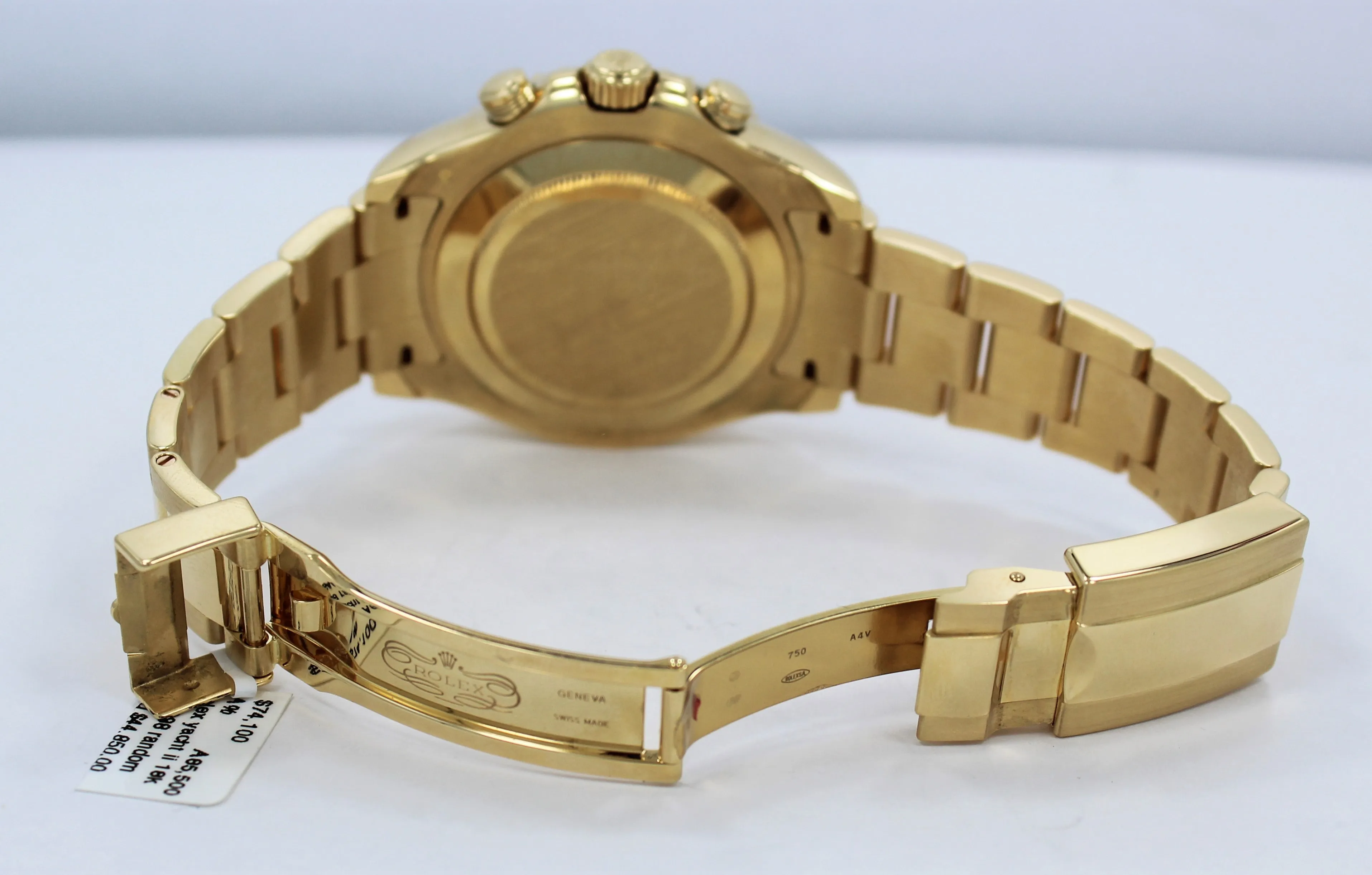 Rolex Yacht-Master II 18k Yellow Gold 116688 Oyster Watch MINT