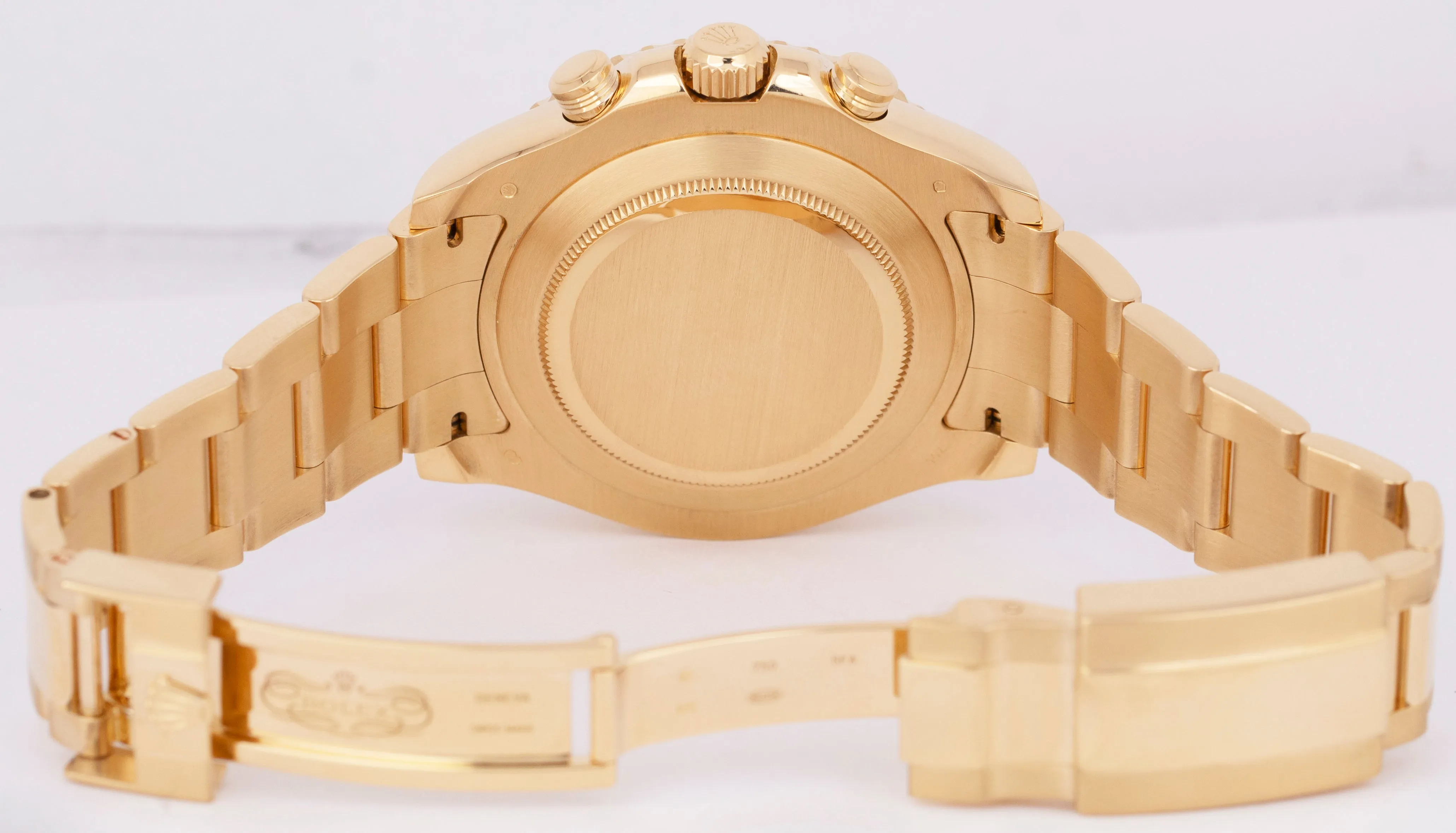 Rolex Yacht-Master II 18K Yellow Gold Blue Regatta 44mm Oyster Watch 116688