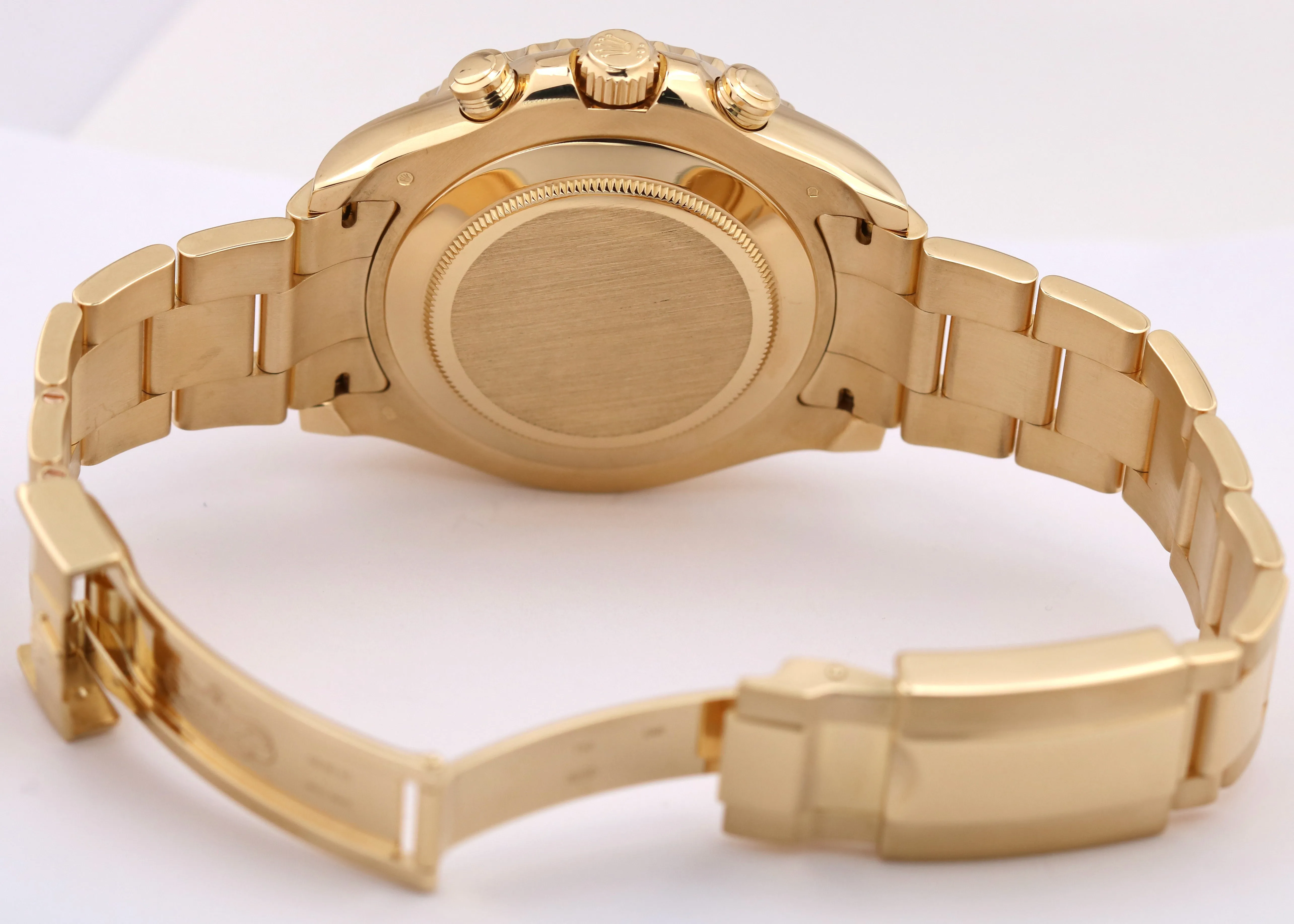 Rolex Yacht-Master II White 18K Yellow Gold 44mm Blue Ceramic Dive Watch 116688