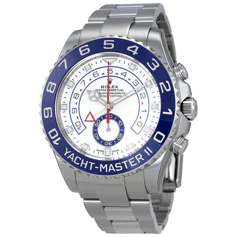Rolex Yacht-Master II White Dial Automatic Men's Watch 116680-0002