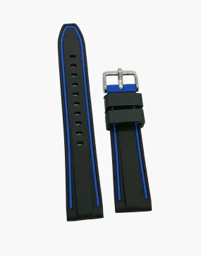Rubber Deutron Style Diving watch bands strap by LUX
