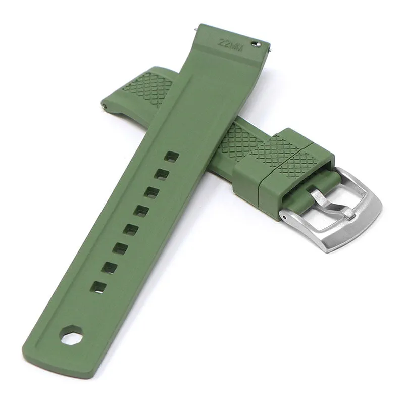 Rugged FKM Rubber Sport Strap By DASSARI