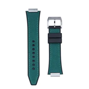 Saatchi Green 14 MM Nylon Fabric Strap