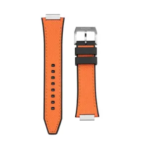 Saatchi Orange 14 MM Nylon Fabric Strap