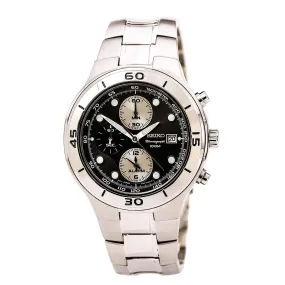 Seiko Men's Alarm Chronograph Watch SNAC35