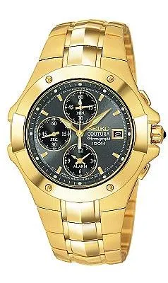 Seiko Men's Coutura Alarm Chronograph SNA694