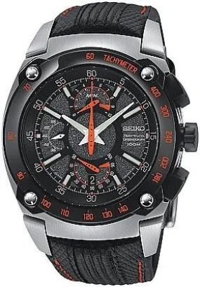 Seiko Men's Sportura Dual Flyback Chronograph Watch SPC045