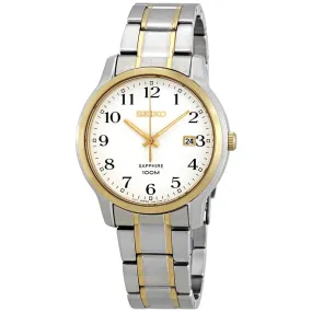 Seiko Sapphire Silver Dial Men's Watch SGEH68P1