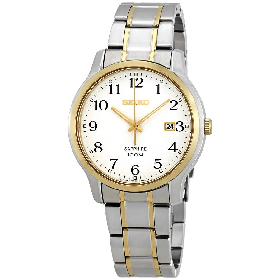 Seiko Sapphire Silver Dial Men's Watch SGEH68P1