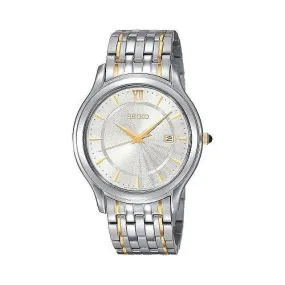 Seiko SKK679 Men's Silver Dial Bracelet Watch